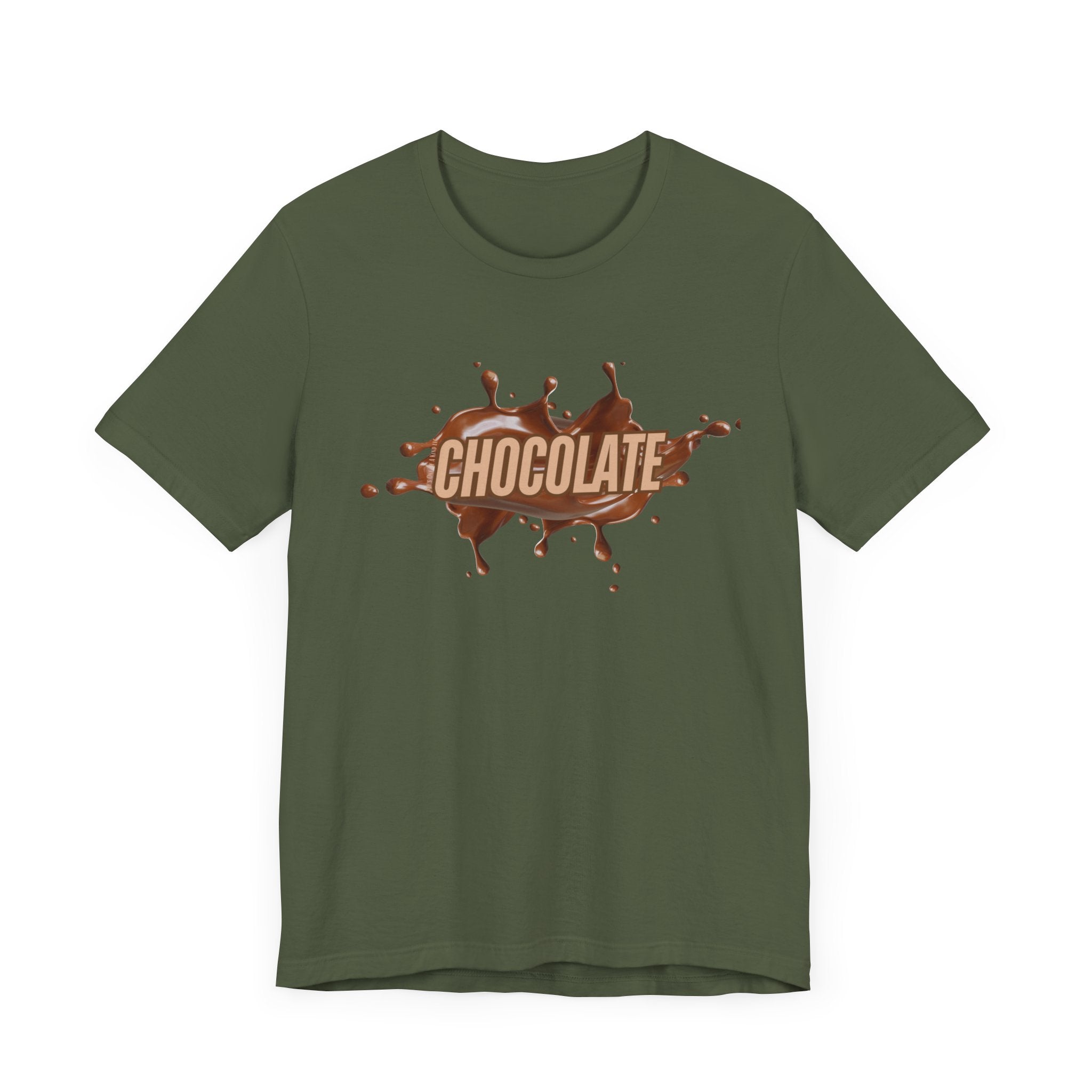 Chocolate Unisex Short Sleeve Tee